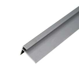 Obrázok produktu (9810127) Profil AL schodový “F” 3 mm, elox Striebro 01, 2,7 m, skrutkovací k vinylom hr. 3 mm, CL3LVT Cezar (8×12,5×28 mm)