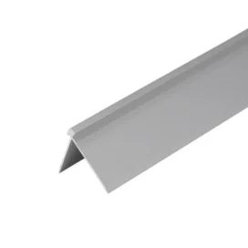 Obrázok produktu (9830127) Profil AL schodový hríbikový skrutkovací k vinylom Cezar Z3LVT, elox Striebro 01, 2,7 m, 3 mm