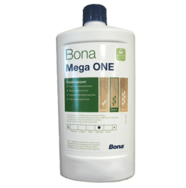 Obrázok produktu (7711301) Lak Bona MEGA ONE polomat 1 L 1-zložkový vrchný PU na vodnej báze