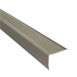 Obrázok produktu (908A324) Profil AL schodový 40×30 mm, elox Titan A3, 2,4 m, skrutkovací, PS8 Arbiton (vhodný aj do exteriéru)