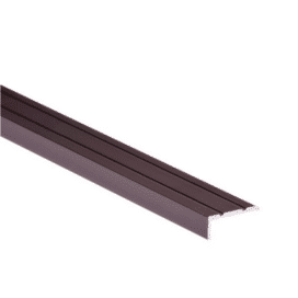 Obrázok produktu (9310427) Profil AL schodový “L” 25×10 mm, elox Bronz tmavý 04, 2,7 m, samolepiaci, LSW10K Cezar