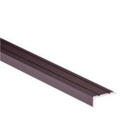 Obrázok produktu (9320427) Profil AL schodový “L” 25×20 mm, elox Bronz tmavý 04, 2,7 m, samolepiaci, LSW20K Cezar