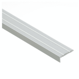 Obrázok produktu (9320127) Profil AL schodový “L” 25×20 mm, elox Striebro 01, 2,7 m, samolepiaci, LSW20K Cezar