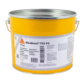 Obrázok produktu (7230525) Lepidlo SikaBond 52 Parquet 13 kg 1-zložkový hnedý polyuretán