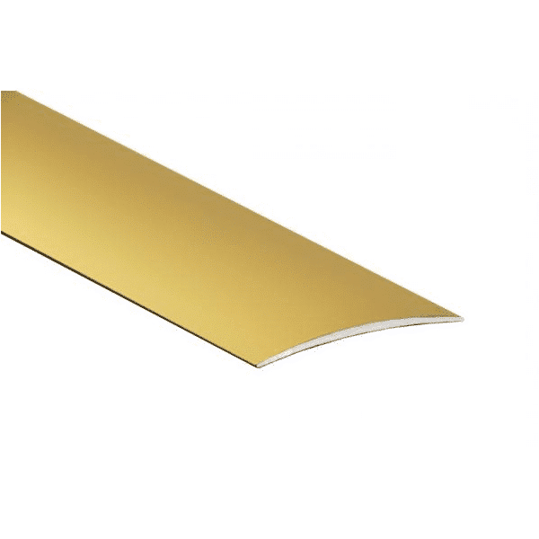 Obrázok produktu (9160220) Profil AL prechodový 60 mm, elox Zlato 02, 2 m, samolepiaci oblý, LPO60K Cezar
