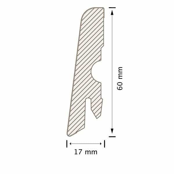 Obrázok produktu AKCIA  I  Soklová lišta podľa výberu ZDARMA