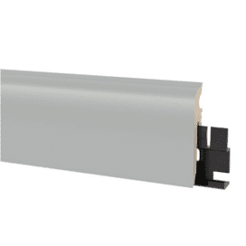 Obrázok produktu (6640030) Lišta soklová PVC Arbiton VIGO 60 RAL 7042 Tmavo-šedá 03 60x15x2200 mm