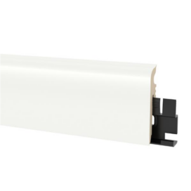 Obrázok produktu (6640010) Lišta soklová PVC Arbiton VIGO 60 RAL 9003 Biela 01 60x15x2200 mm