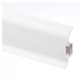 Obrázok produktu (6609003) NEW Lišta soklová PVC Cezar PREMIUM Biela matná M089 59x22x2200 mm