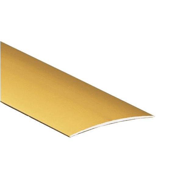 Obrázok produktu (9180220) Profil AL prechodový 80 mm, elox Zlato 02, 2 m, samolepiaci oblý, LPO80K Cezar
