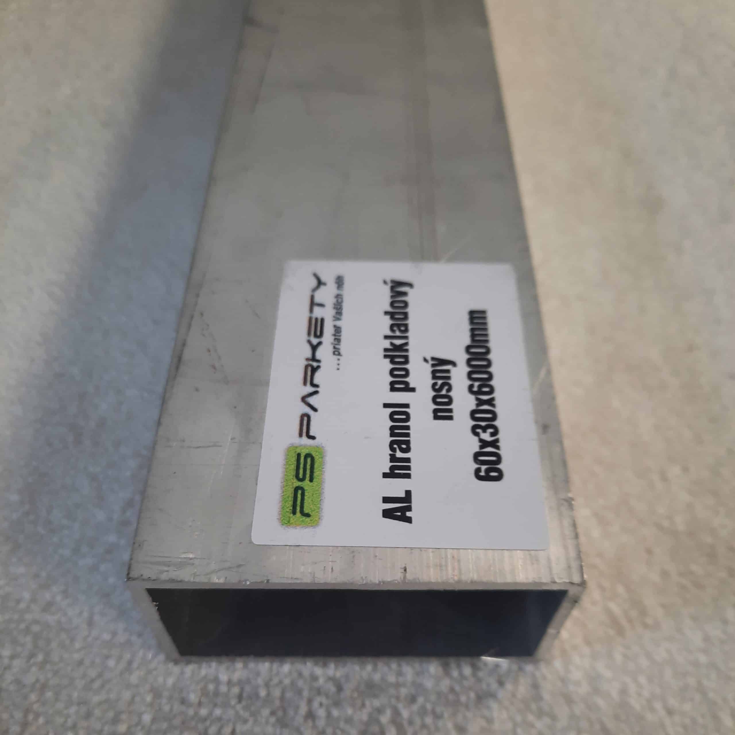 Obrázok produktu Hliníkový hranol podkladový nosný 60x30x2mm