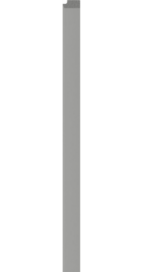 Obrázok produktu Ukončovacia lišta pravá Linerio L-line Grey LLGR