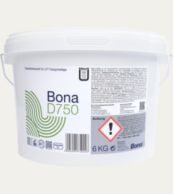 Obrázok produktu (ID10601) Lepidlo Bona D750, 6 kg, 1- zložkové disperzné s vláknami (na PVC a vinylové dielce)