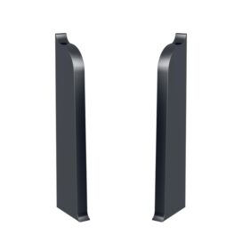 Obrázok produktu (6640046) Prvky Arbiton VIGO 60 RAL 7024 Antracit 04 – Ukončenie ľavé+pravé (1+1 ks/bal)