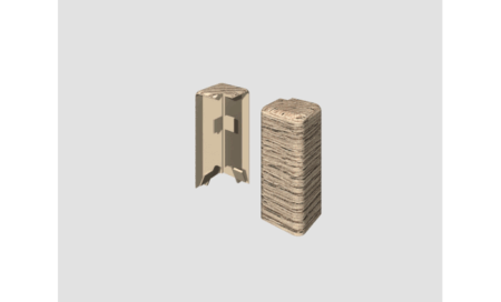 Obrázok produktu Dub šedohnedý – Vonkajší roh EG36VO