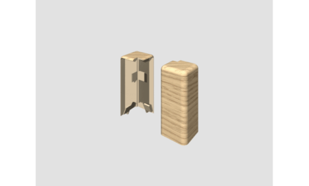 Obrázok produktu Dub svetlý – Vonkajší roh EG43VO