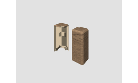 Obrázok produktu Orech svetlohnedý – Vonkajší roh EG54VO