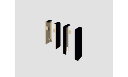 Obrázok produktu Univerzal čierny – Ukončenie ľavé + pravé EG60LP